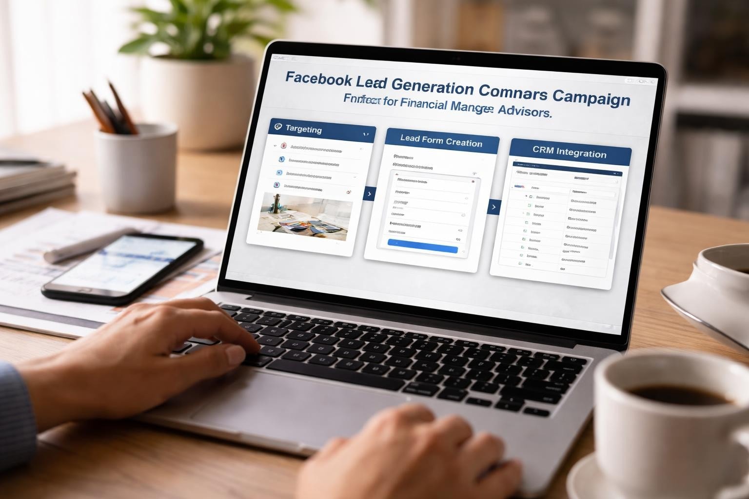facebook lead generation campaign for financial advisors